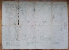 WW1 British Trench Map France