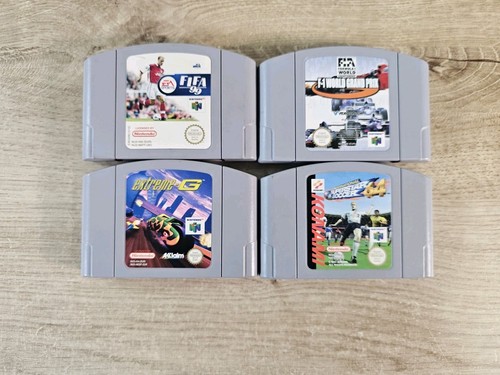N64 nintendo games carts - 4x, 64