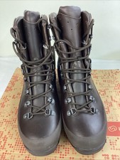 SIZE 10L GORETEX BRITISH ARMY ITURRI COLD WET WEATHER BOOTS BROWN EU 44