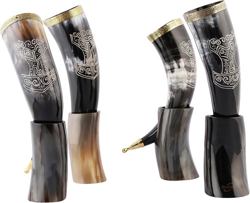 Viking drinking horn 12 - viking,