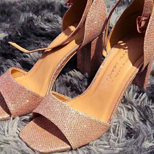 New look rose gold glitter - new,