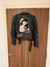 Zara Leather Studded Jacket