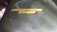 1 of  12 inch FLAT glass 305mm   diameter TO FIT 12 inch clock bezel,