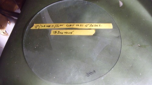Inch flat glass - 12,