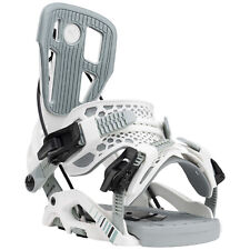 Flow Design Fuse Fusion Step In Snowboard Bindings White 2025