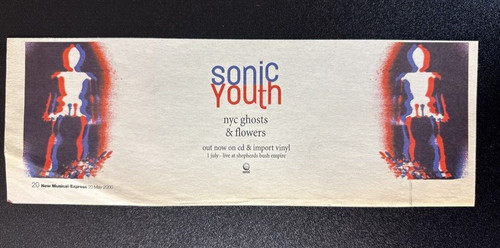 Sonic youth nyc ghosts - nyc, &