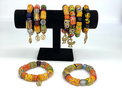 African beads bracelet - beads,