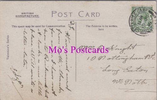 Genealogy postcard knight - postcard,