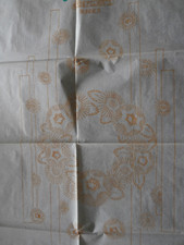 Vintage embroidery transfer  Briggs Table Runner