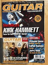 Guitar Techniques Magazine January 1997 (with CD) Kirk Hammett 