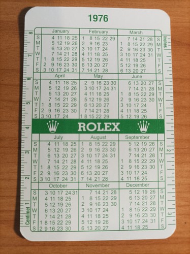 Vintage rolex calendar - rolex,