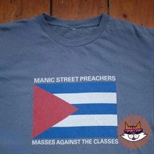 Rare 2001 Manic Street Preachers - Know Your Enemy T Shirt