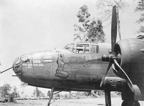 Wwii photo mitchell nose - photo,