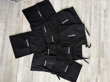 CHANEL  small black dust bags