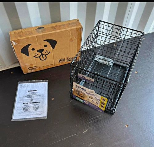 Icrate folding steel - icrate, dog