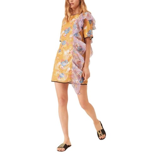 New manoush mustard sequin - new,