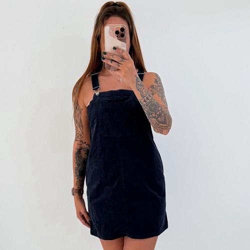 Ladies cord pinafore - cord, dress