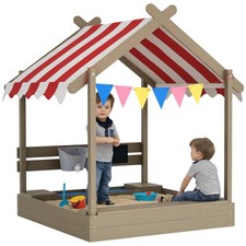 Outsunny sand pit with - sand,