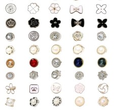 Anti Exposure Fixed Brooches Modesty Cover Up, 45 Pcs Cover Up Button Pins