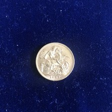1897 Full Gold Sovereign 
