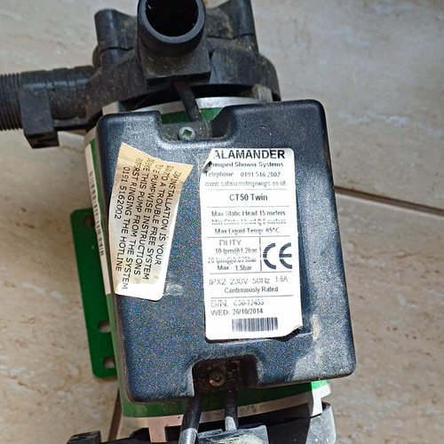 Salamander ct50 twin shower - ct50,