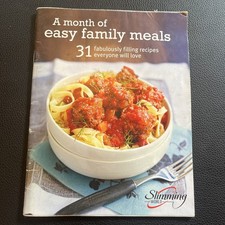 Slimming World Month Of Easy Family 31 Recipes BOOKLET Red Green Ex Easy