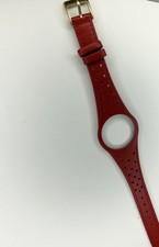Omega dynamic leather strap