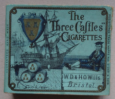 Three castles cigarettes - three,