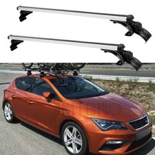 For Seat Leon Ibiza Exeo 48" Bare Roof Rack Cross Bars Luggage Cargo Carriers