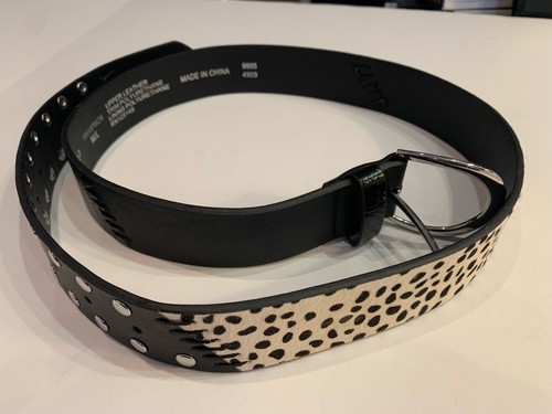 Topshop cheetah studded belt - topshop,