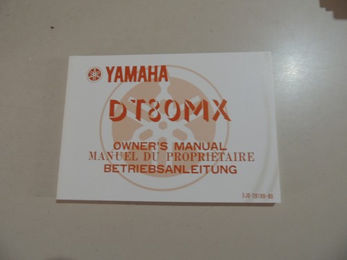 1981 yamaha mx - mx, (5j0)
