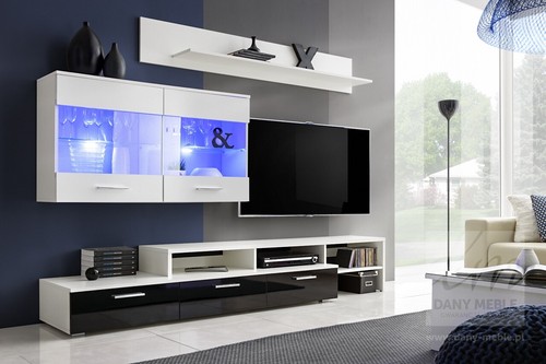 Modern living room - room, set