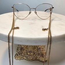 JIMMY CHOO 52 MM gold-toned