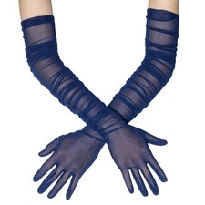 Delicate Lace Mesh Gloves With
