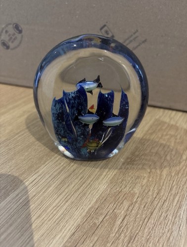 Murano glass aquarium - glass,