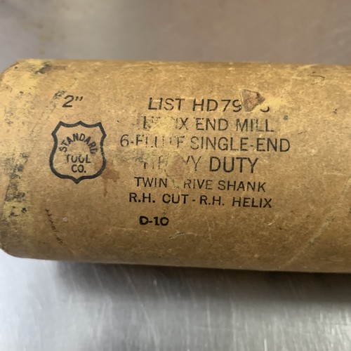 Diameter flute hss - 2”, 6