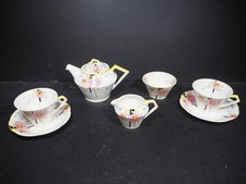Vintage Art Deco 1930s Ridgways Ivory China Tea for Two Tea Set