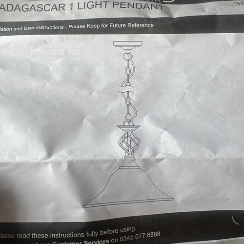 Madagascar light pendant - madagascar, 1