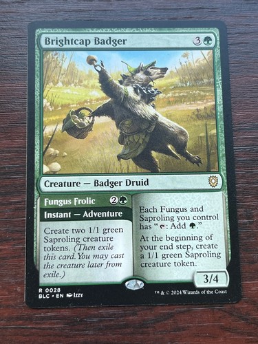 Brightcap badger - 1x,