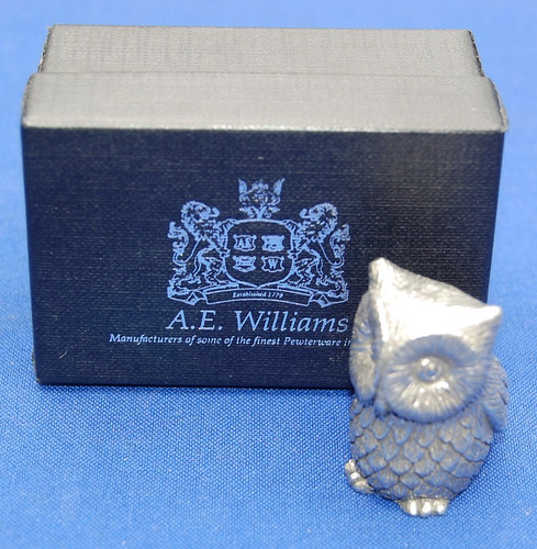 Williams pewter miniature - pewter,