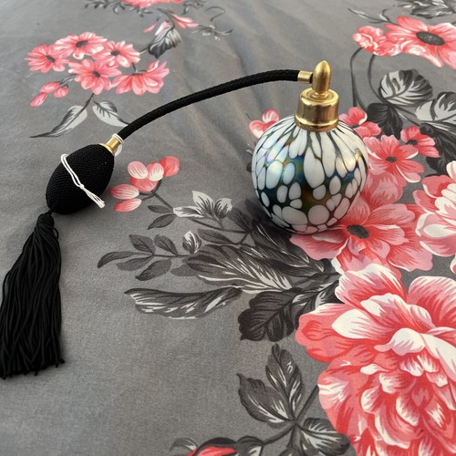 Vintage glass perfume - vintage, bottle