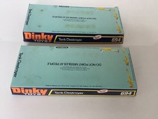 Dinky Toys Tank Destroyer Plinths X 2 - 694