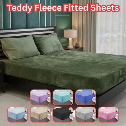 30cm extra deep fleece fitted - extra,