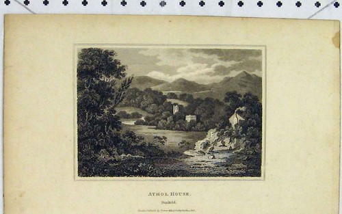 Original old antique - antique, print
