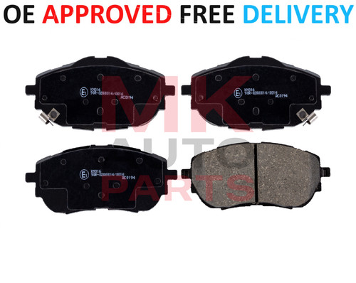 Front brake pads - , toyota