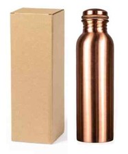 Copper Water Bottle For Ayurveda Health Benefits Leak Proof Pure Copper Bottel