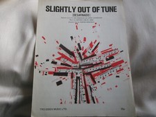 Slightly out tune - out,
