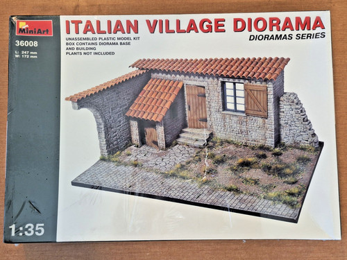Scale italian village - 1/35,