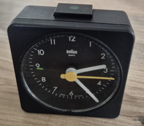 Braun travel alarm clock - braun,