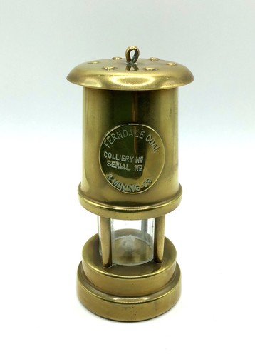 Vintage brass miners safety - vintage,
